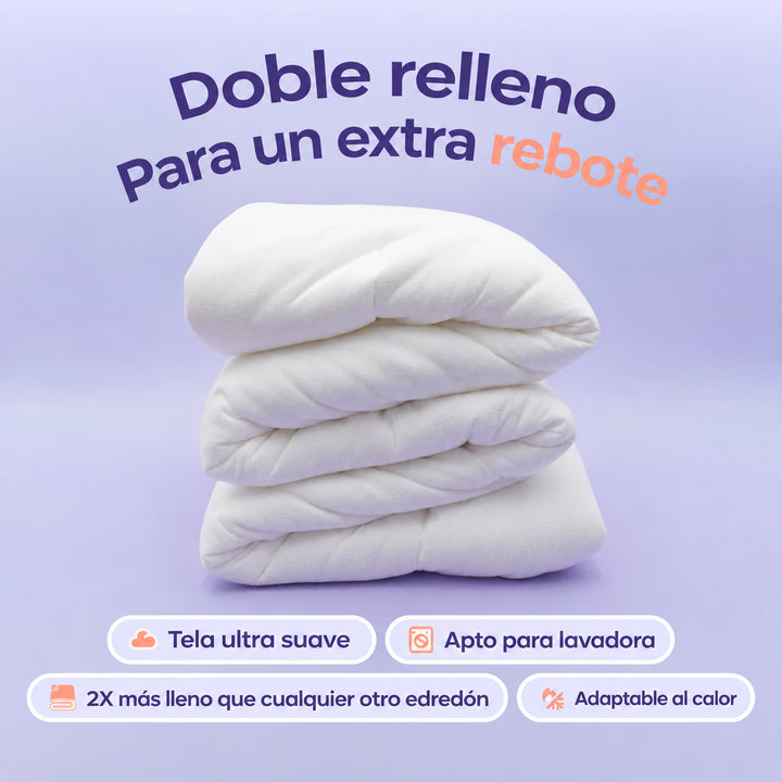 SuaV — Todos los colores — Doble relleno, tela ultra suave y beneficios